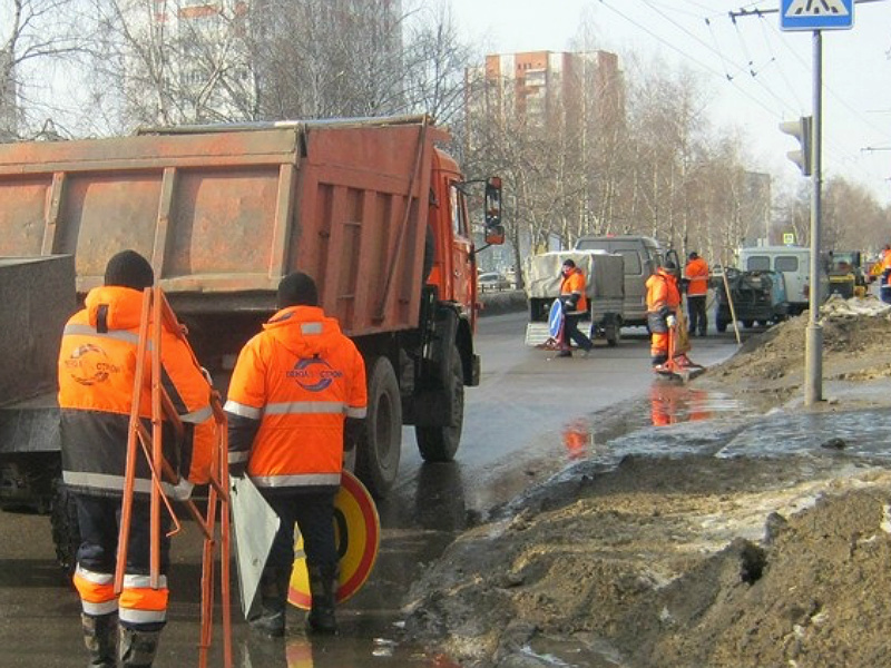 В Пензе начали гарантийный ремонт дорог