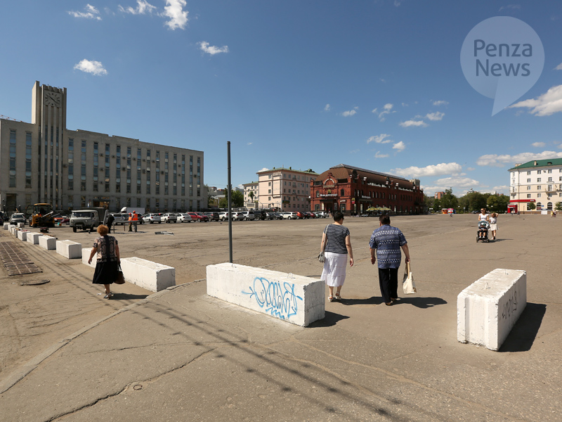 Иногородняя фирма преобразит площадь Ленина в Пензе почти за 80 млн. рублей