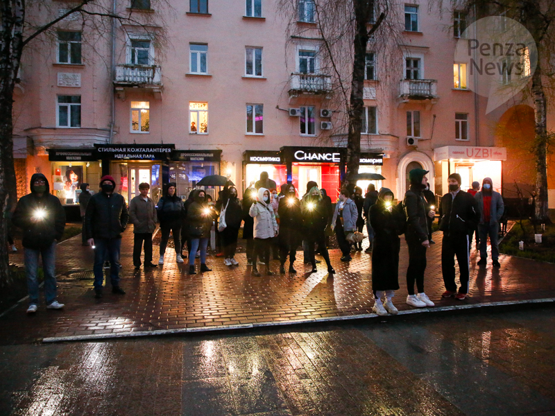 В центре Пензы прошла несанкционированная акция в поддержку Навального