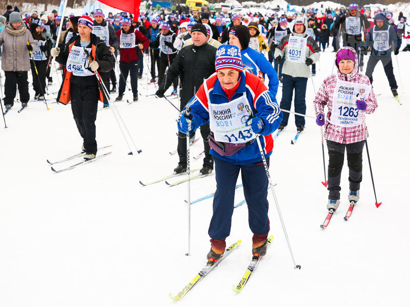 В Пензе участниками гонки «Лыжня России» стали более 2 тыс. человек