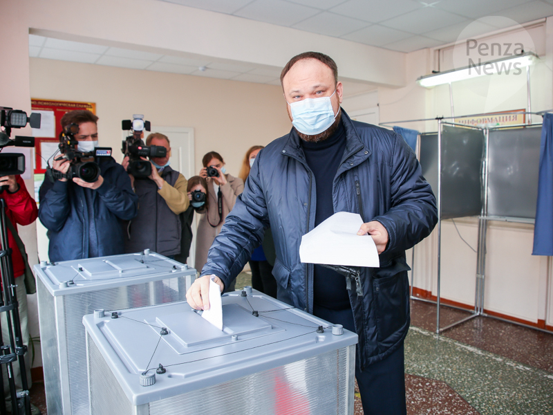 Васильев проголосовал на выборах в Госдуму и досрочных выборах губернатора Пензенской области