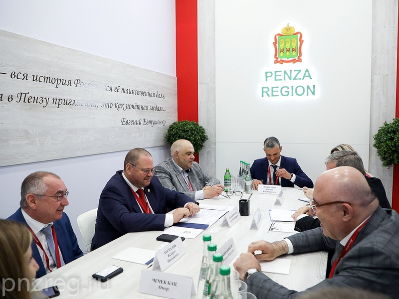 Состоялась рабочая встреча врио губернатора Пензенской области и посла Израиля в России