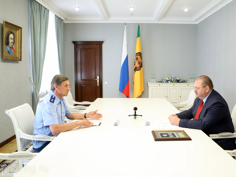 В Пензе состоялась рабочая встреча врио губернатора и заместителя генерального прокурора РФ
