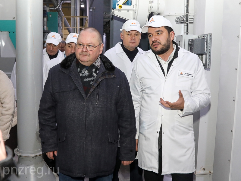 Олег Мельниченко принял участие в церемонии открытия нового комбикормового завода ГК «Дамате»