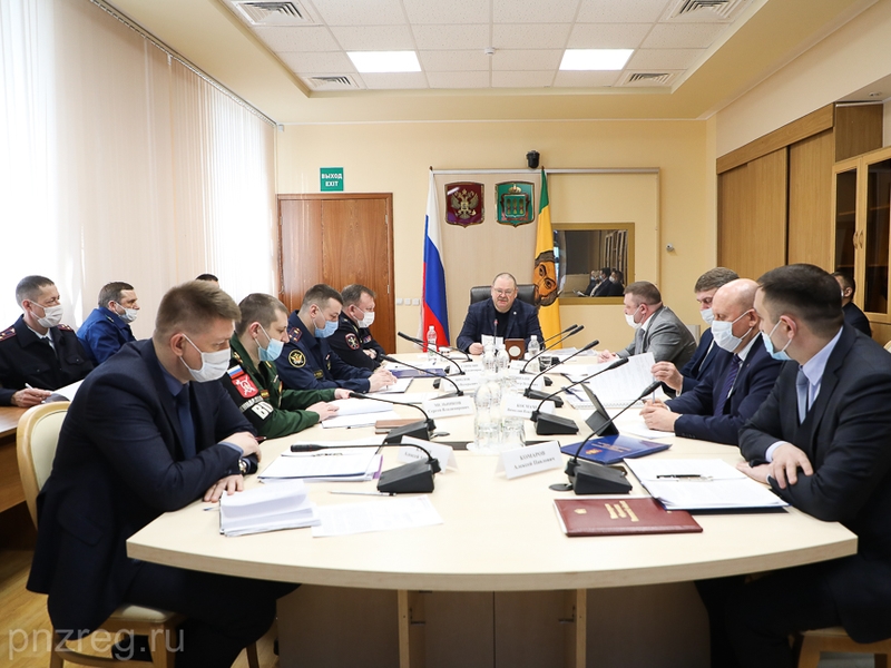 Олег Мельниченко представил новый состав антинаркотической комиссии Пензенской области