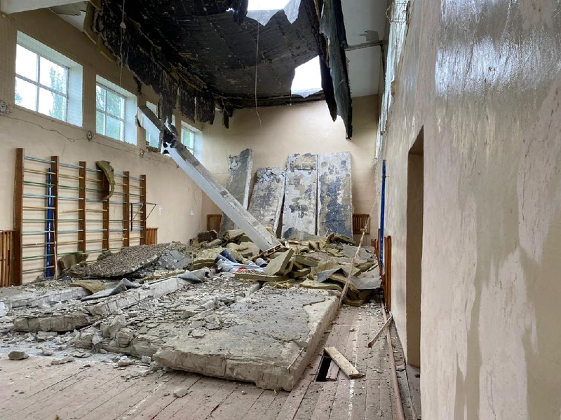 На восстановление школы села Студенка, где обрушилась крыша спортзала, потребуется около 20 млн. рублей — администрация района
