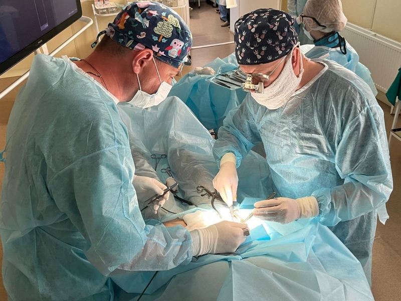 Впервые в пензенской больнице №6 проведено эндоваскулярное протезирование брюшного отдела аорты
