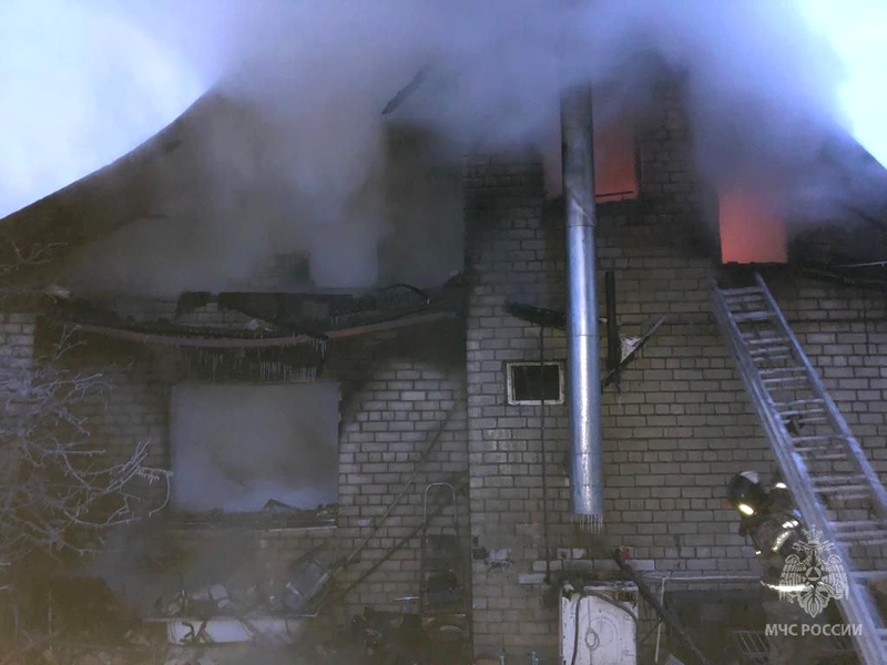 Пожар в частном доме в Чемодановке возник из-за неосторожного обращения со строительным феном
