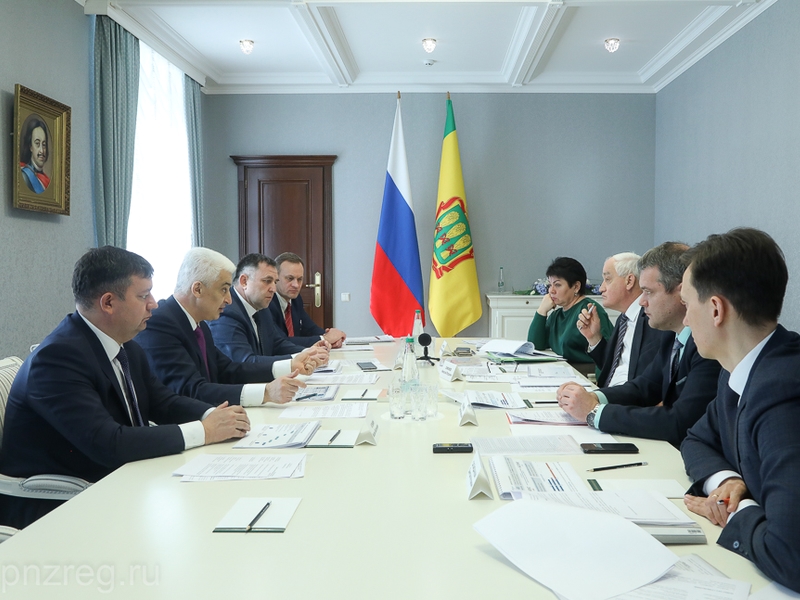 Николай Симонов и Александр Гаврилов обсудили перспективы развития электросетевого комплекса Пензенской области