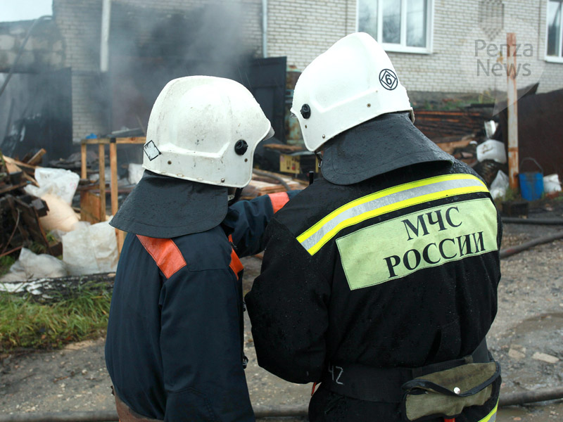 В Пензе выясняют причины пожара на 1-м проезде Кольцова