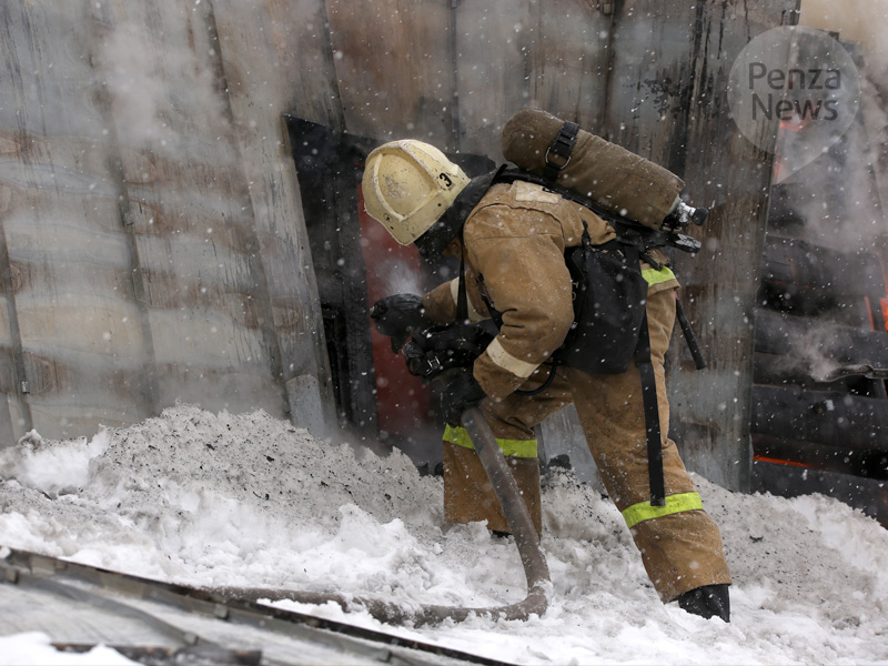 В селе Сумы при пожаре в частном доме погиб мужчина. Фото из архива ИА «PenzaNews»