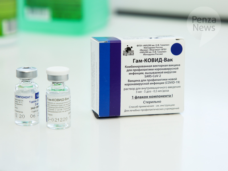 В Пензенскую область доставлено около 12 тыс. доз вакцины «Спутник V»