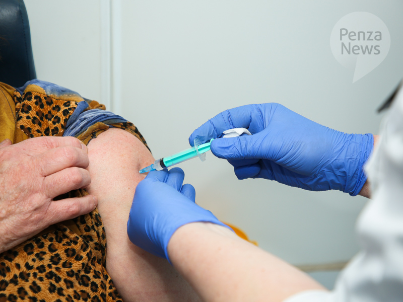 В Пензенской области полный курс вакцинации от коронавируса прошли более 126 тыс. человек