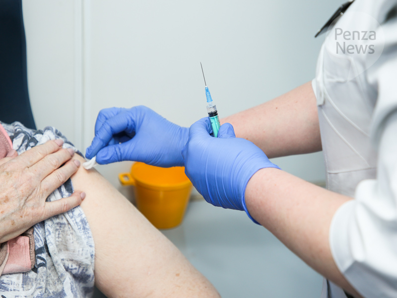 Вакцинацию от коронавируса в Пензенской области прошли около 81 тыс. жителей старше 60 лет