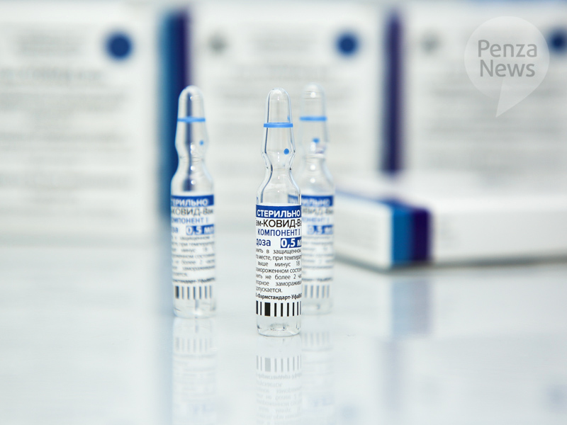 В Пензенскую область поступило более 29 тыс. комплектов вакцины «Спутник V»