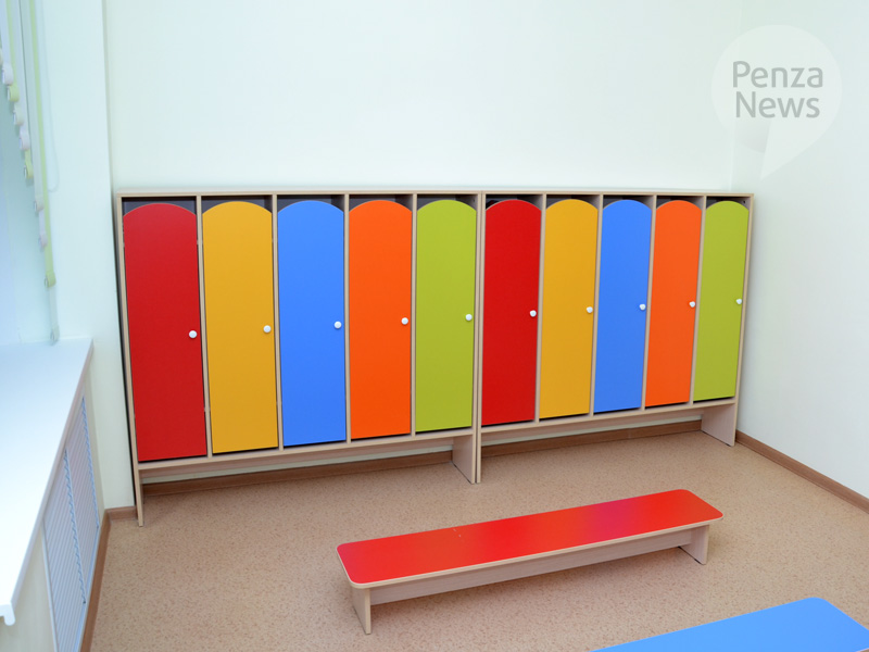 Шкафы для одежды в детском саду