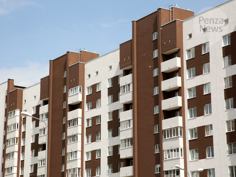 В Пензенской области за январь-апрель введено около 233 тыс. кв. метров жилья