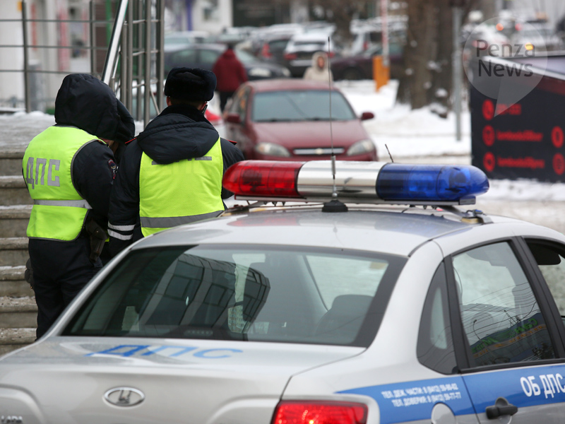 Массовые проверки водителей на состояние опьянения в Пензенской области продлятся по 26 февраля