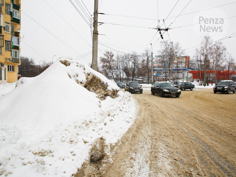 В Пензе на вывоз снега потратят около 19 млн. рублей